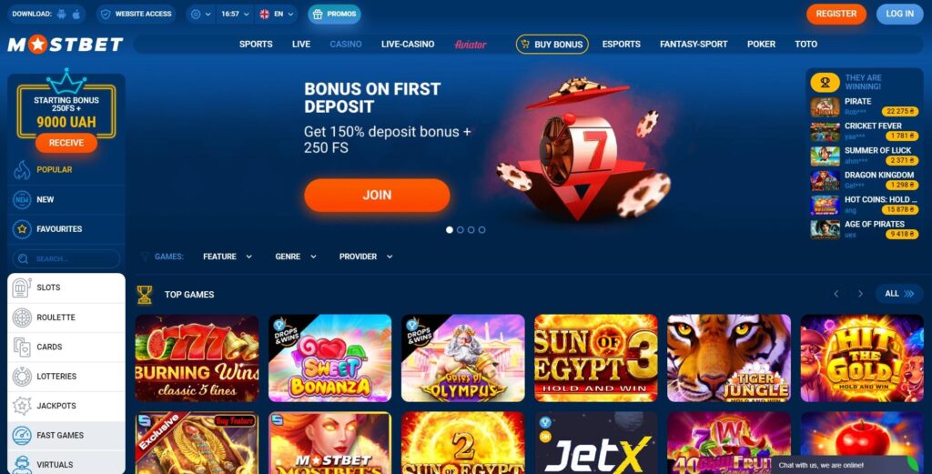 Mostbet Canlı Onlayn Kazino - Tam Təcrübə